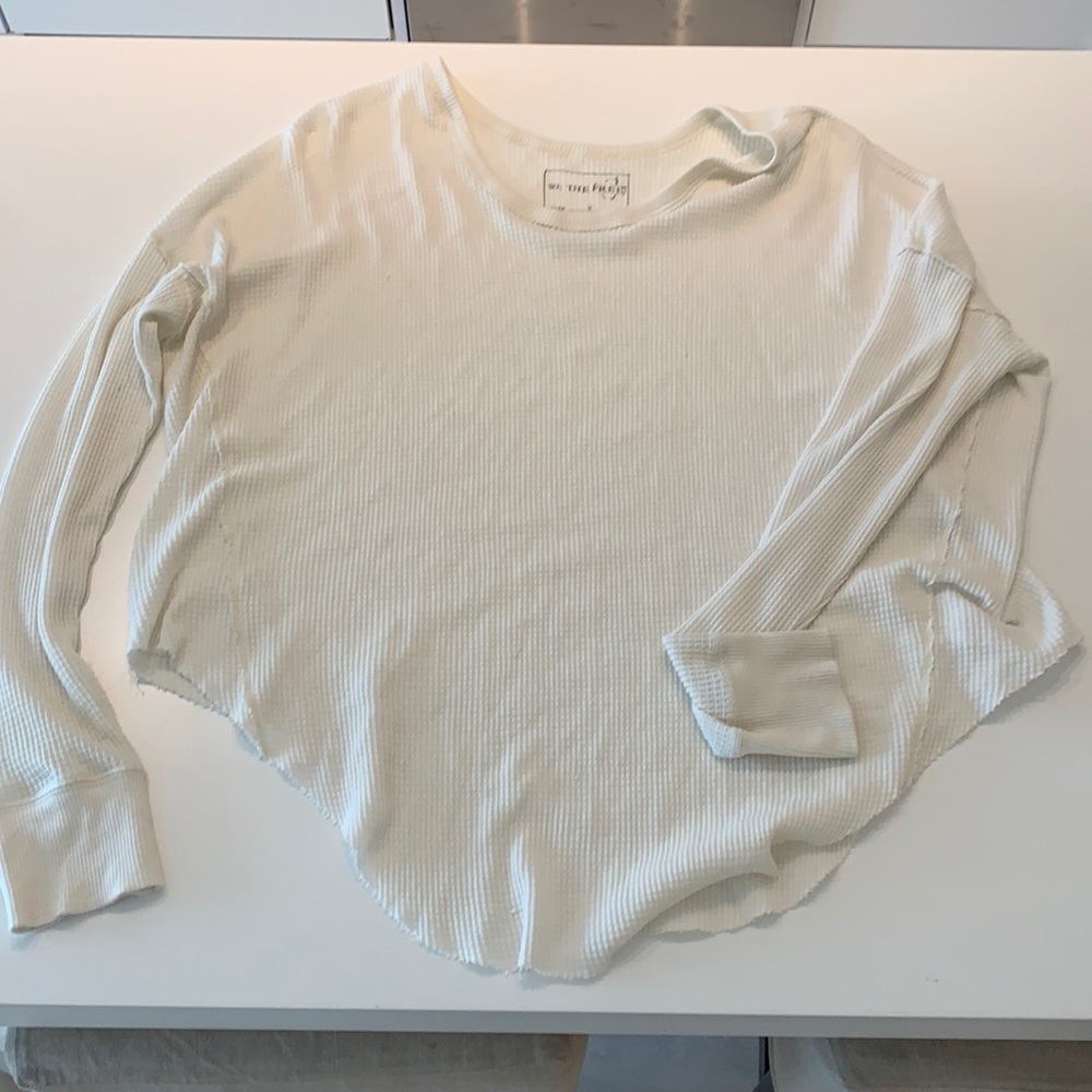 White Free People Sweater